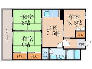 くさみ一木ビルの物件間取画像